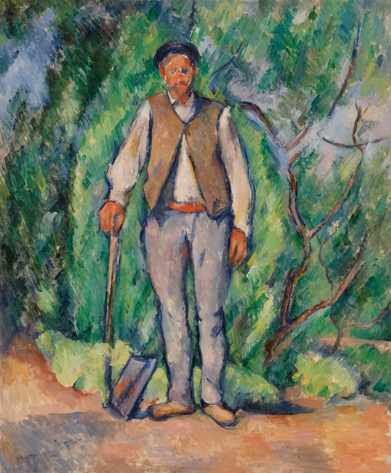 Puutarhuri - Paul Cézanne