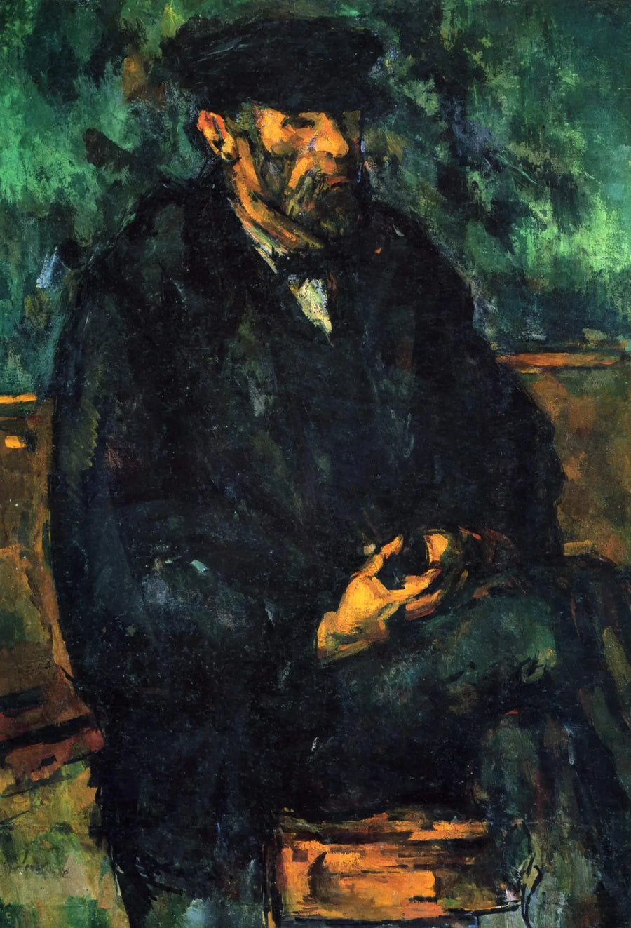 Puutarhuri Vallier - Paul Cézanne