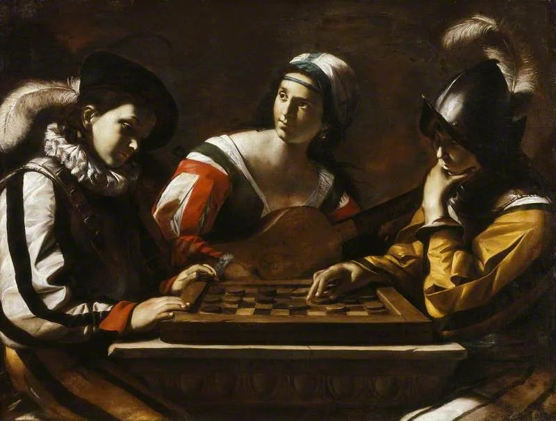 Damipeli - Mattia Preti