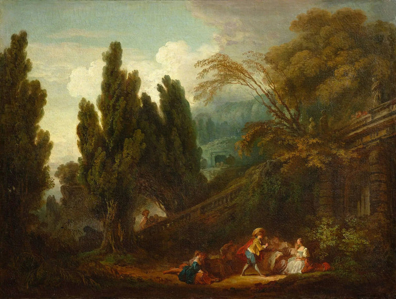Palettipeli - Jean-Honoré Fragonard