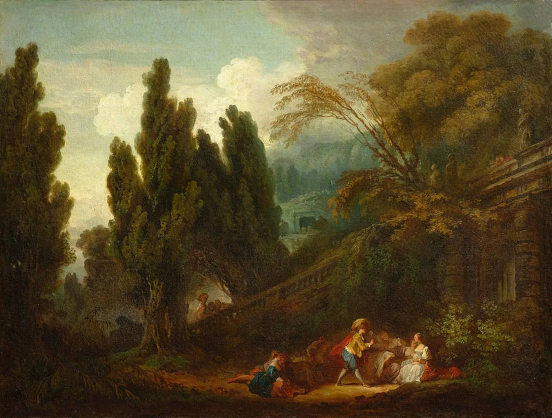 Palettipeli - Jean-Honoré Fragonard
