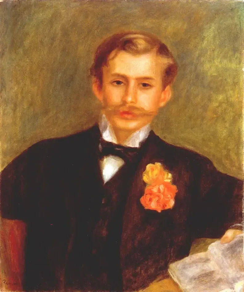 Nuori mies neilikan kanssa - Pierre-Auguste Renoir
