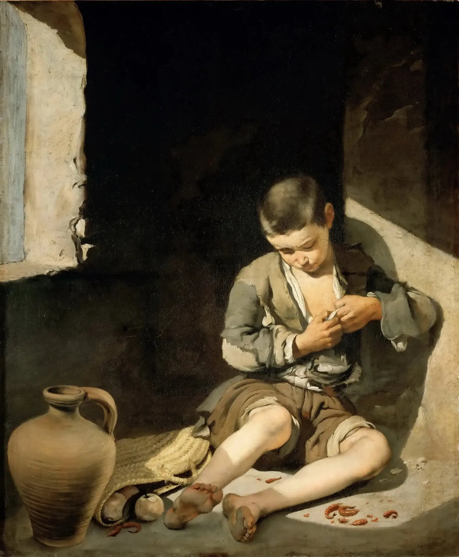 Nuori kerjäläinen - Bartolomé Esteban Murillo