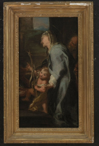 Le jeune saint Jean-Baptiste avec Élisabeth et Zacharie - Federico Barroci - Alpha Reproduction