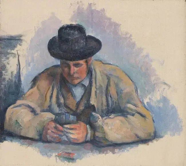 Korttipelaaja - Paul Cézanne