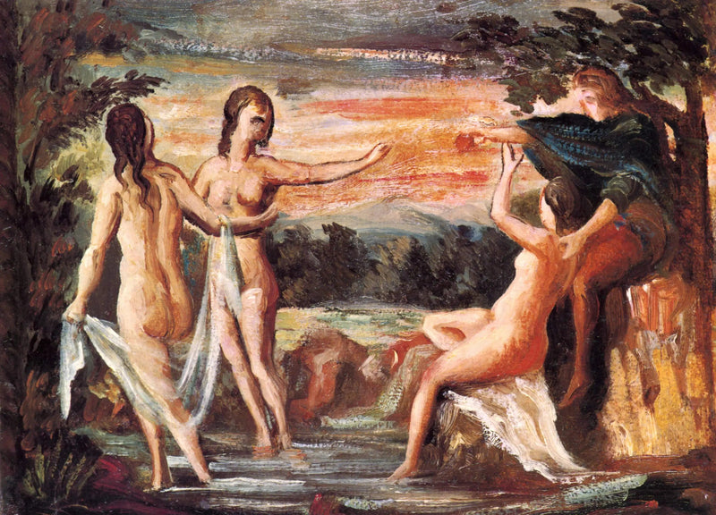 Pariisin tuomio - Paul Cézanne