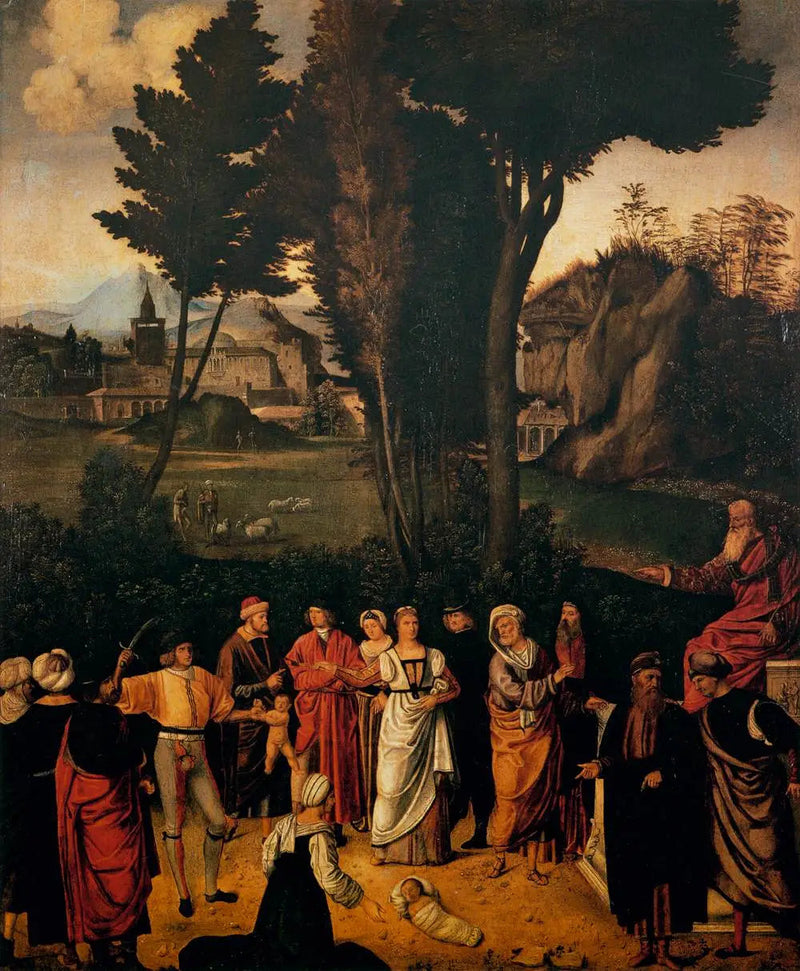 Salomonin tuomio - Giorgione