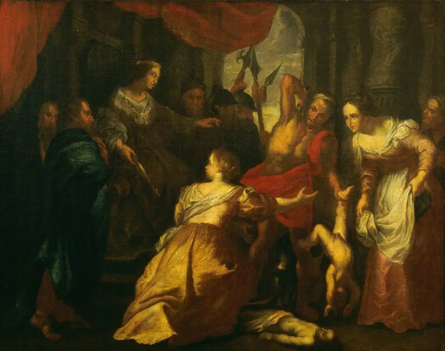 Salomonin tuomio - Peter Paul Rubens