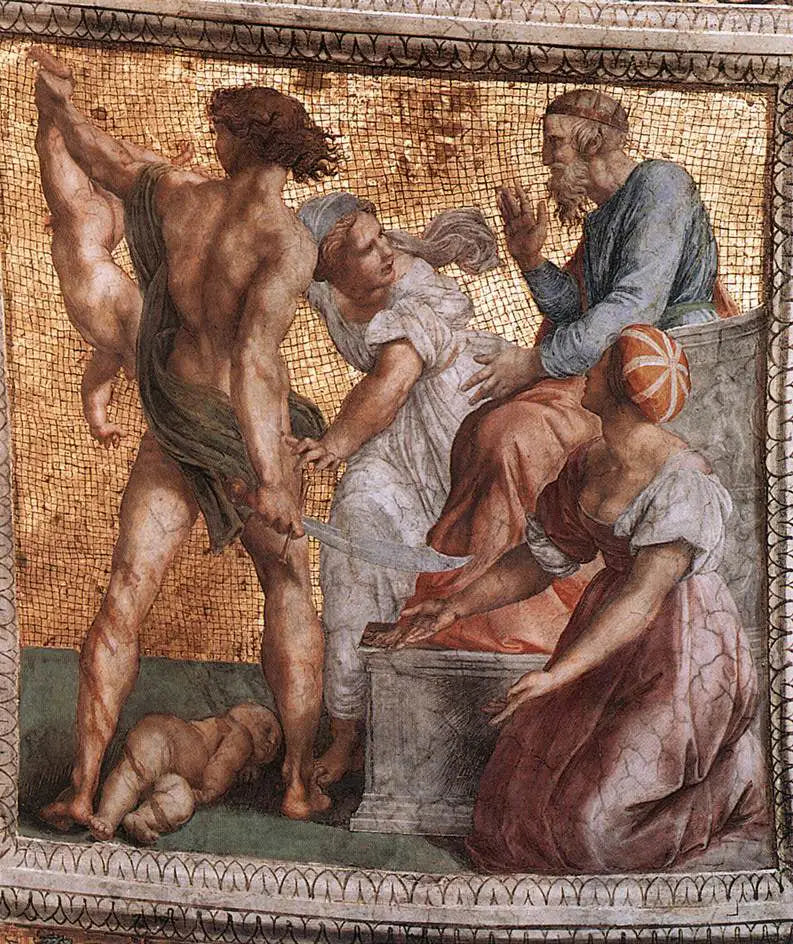 Salomonin tuomio - Raphael Sanzio