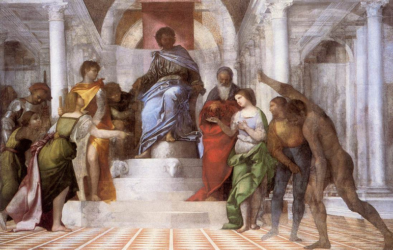 Salomonin tuomio - Sebastiano del Piombo