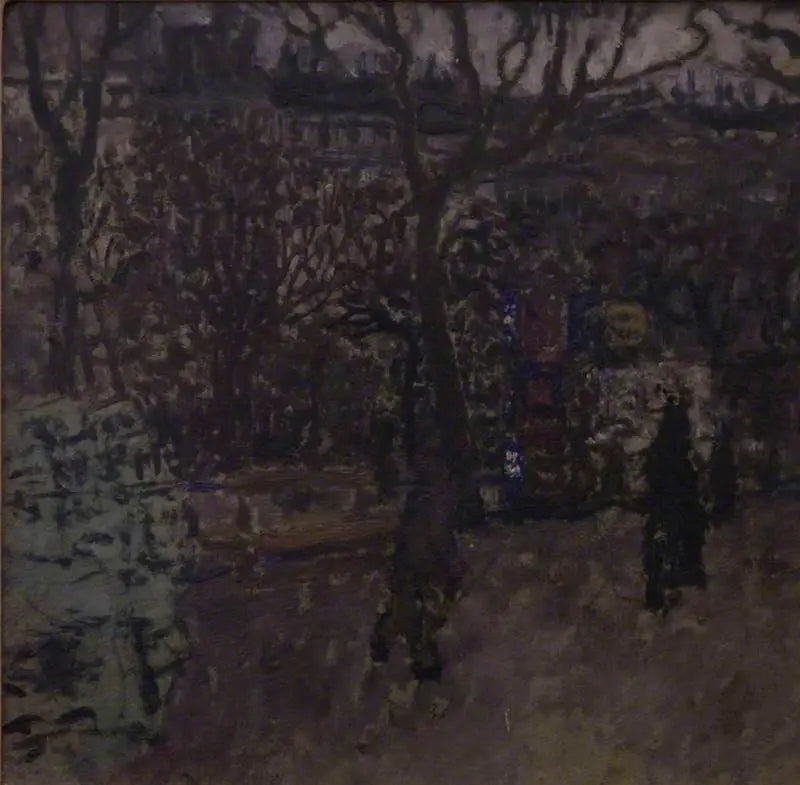 Kioski, Batignolles-bulevardi - Pierre Bonnard