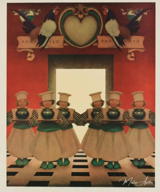 Le Knave of Hearts de Maxfield Parrish - Reproductions de tableaux et peintures haut de gamme