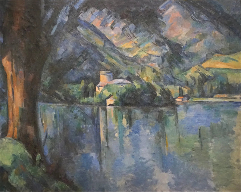 Annecyn järvi - Paul Cézanne