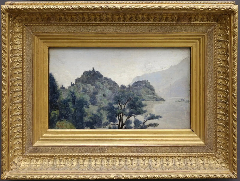 Brienz-järvi - Jean-Baptiste Camille Corot