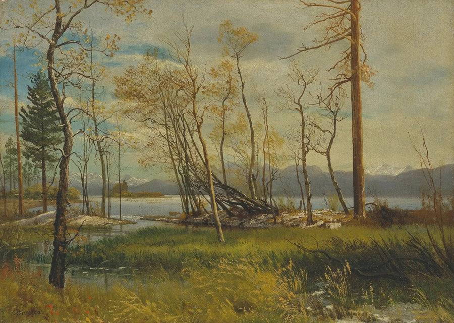 Tahoe-järvi - Albert Bierstadt