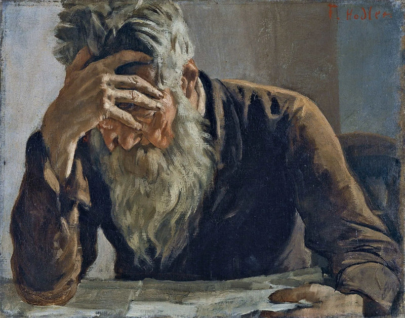Lukija - Ferdinand Hodler