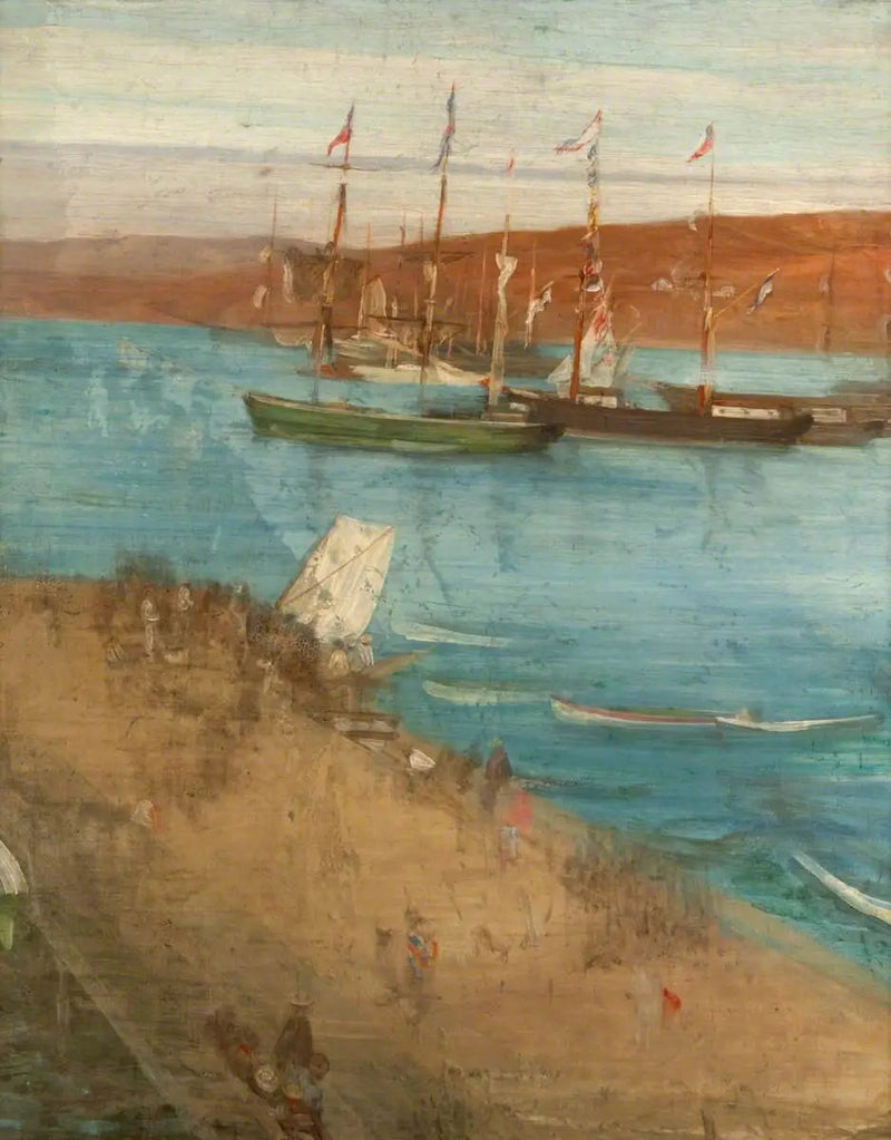 Vallankumouksen jälkeinen päivä: Valparaiso - James Abbott McNeill Whistler
