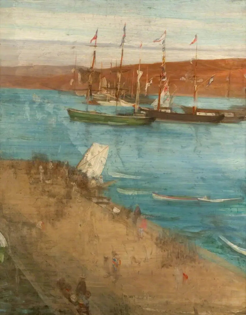Vallankumouksen jälkeinen päivä: Valparaiso - James Abbott McNeill Whistler