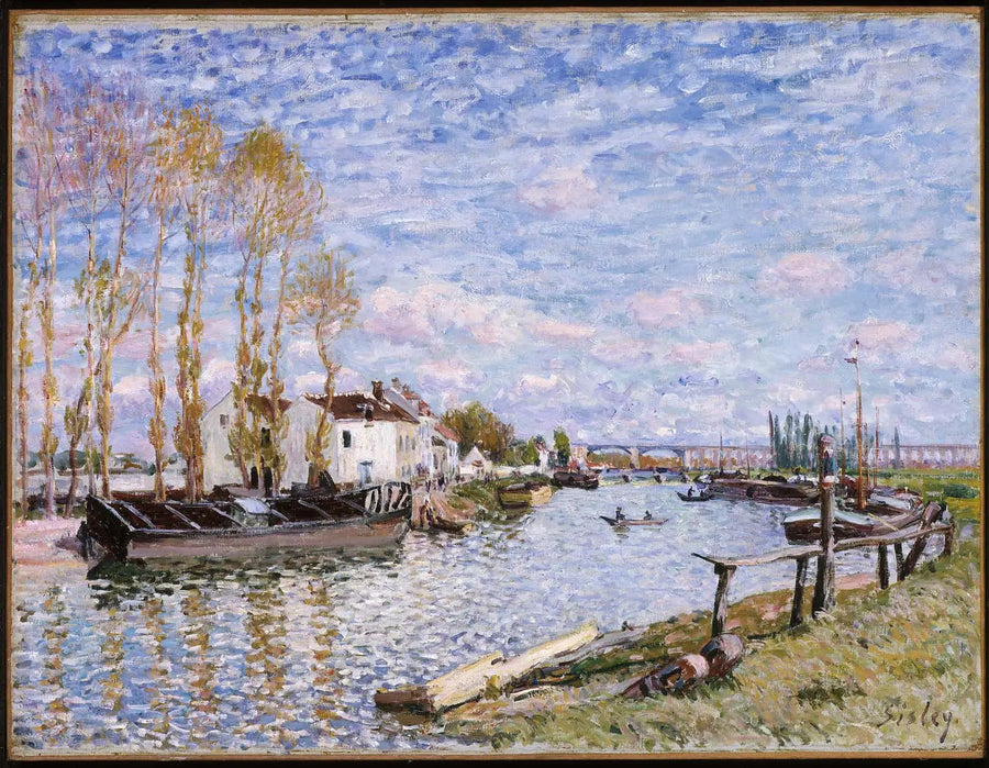Loing Saint-Mammès'ssa - Alfred Sisley