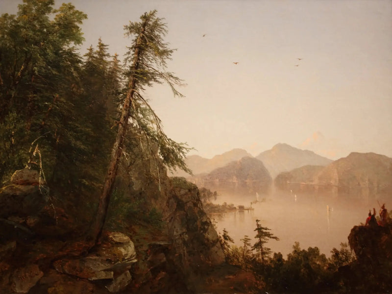 Hudson-joen varrella - John Frederick Kensett