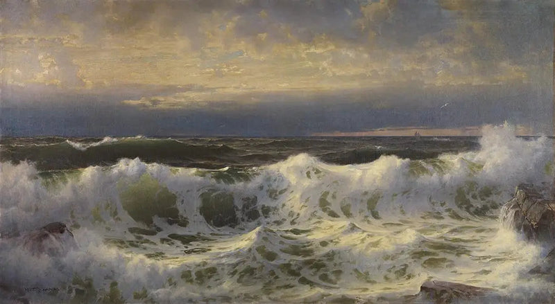 Rantaviivalla - William Trost Richards