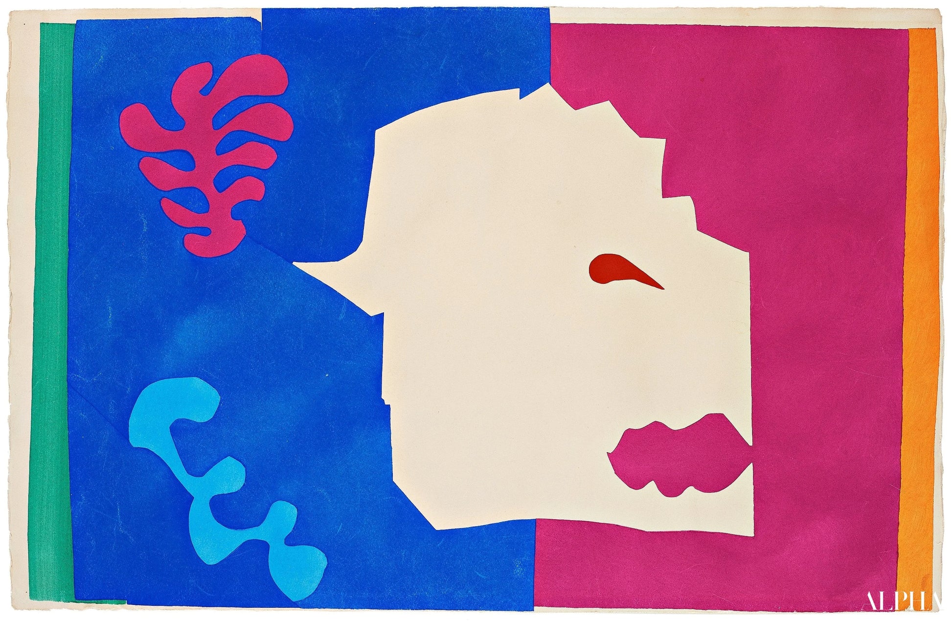 Le Loup - Matisse - Korkealaatuiset taulujen ja maalauksien reproduktiot
