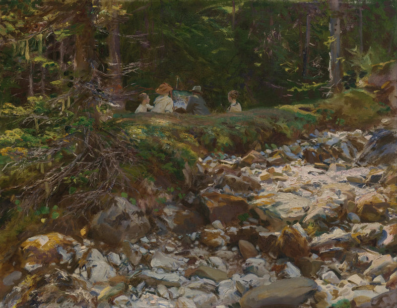 Mestari ja hänen oppilaansa - John Singer Sargent