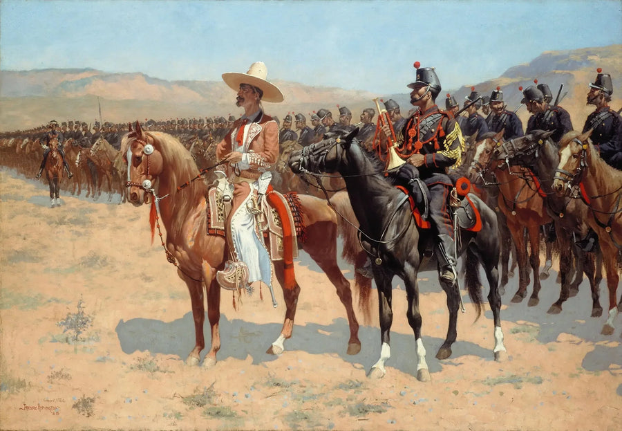 Meksikolainen suurmestari - Frederic Remington