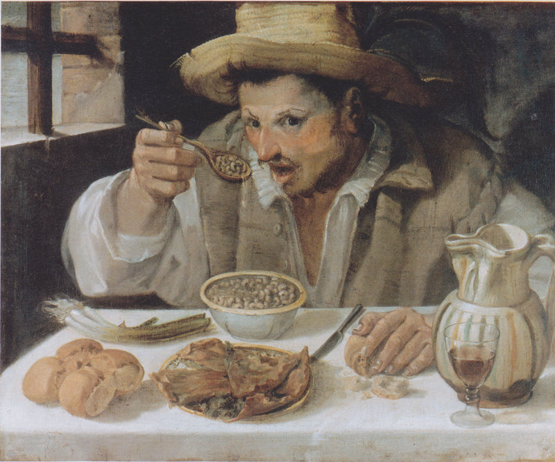 Papujen syöjä - Annibale Carracci