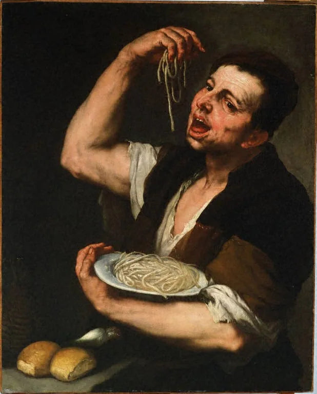 Pastan syöjä: makun allegoria - Luca Giordano