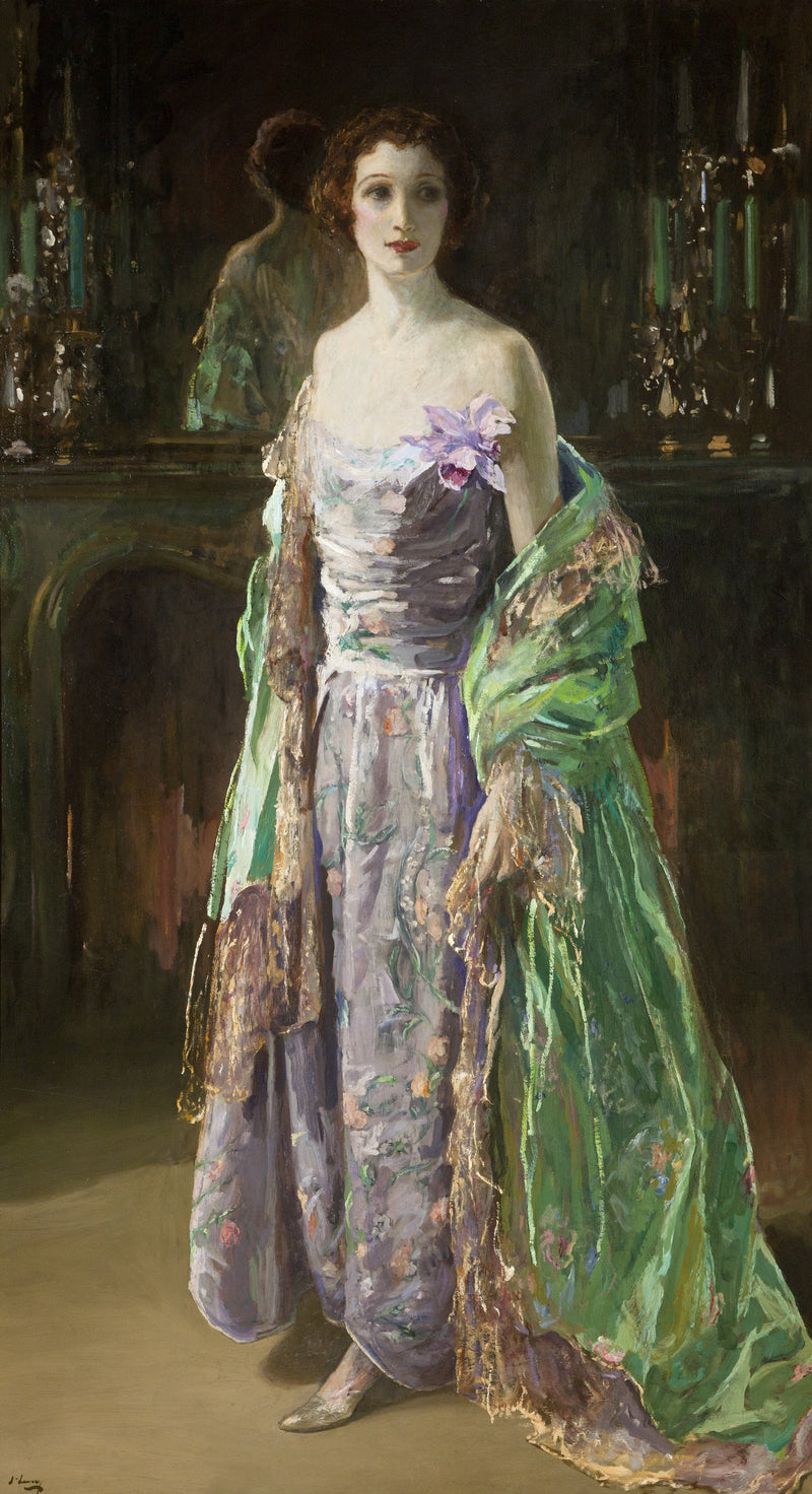 Vihreä takki - John Lavery