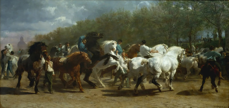 Hevosen markkinat - Rosa Bonheur