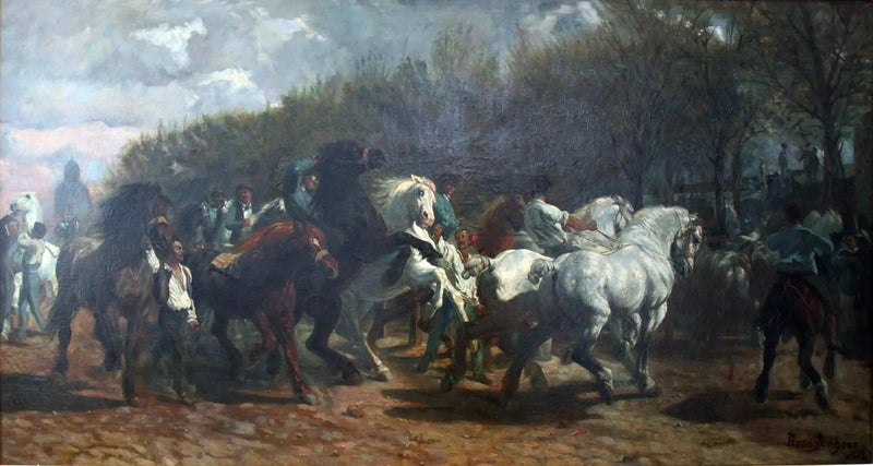 Hevosmarkkinat - Rosa Bonheur