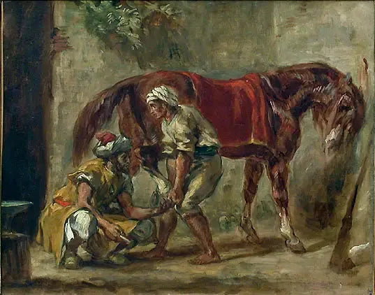 Rautakauppias - Eugène Delacroix