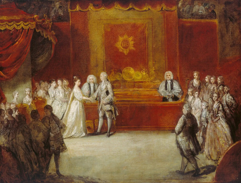 George III:n häät - Joshua Reynolds