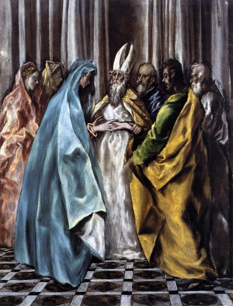 Neitsyt Marian häät - El Greco