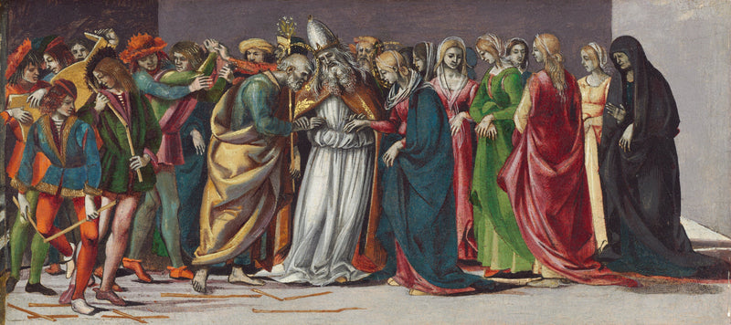 Neitsyt Marian häät - Luca Signorelli