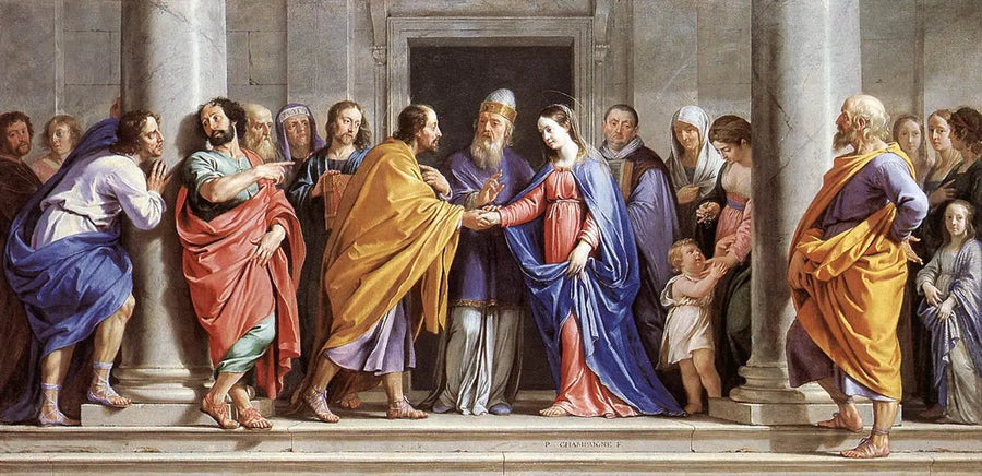 Neitsyt Marian häät - Philippe de Champaigne