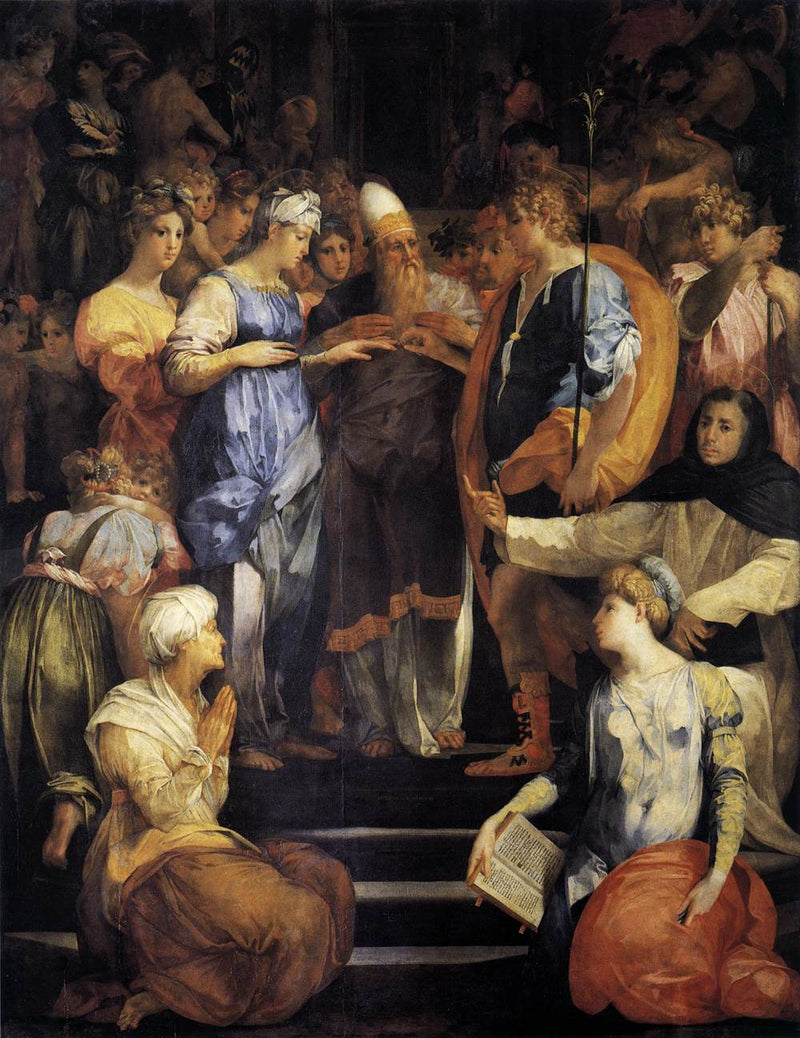 Neitsyt Marian häät - Rosso Fiorentino