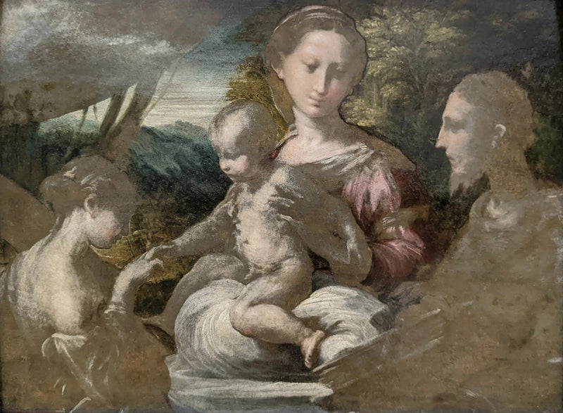 Sainte Catherine mystinen avioliitto - Parmigianino