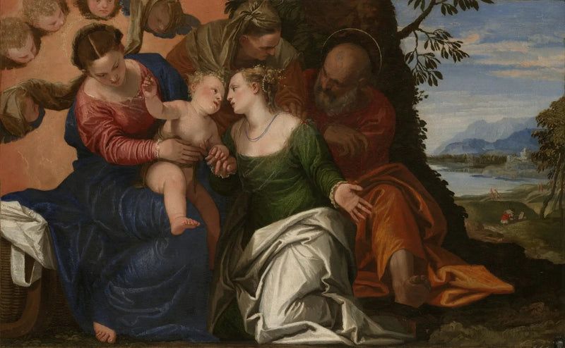 Sainte Catherine mystinen häät - Paul Véronèse