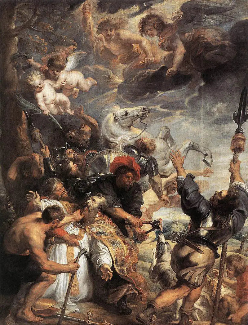Pyhimys Saint-Liévinin marttyyri - Peter Paul Rubens