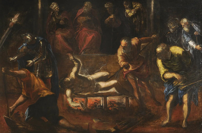 Pyhän Laurentin marttyyri - Jacopo Tintoretto