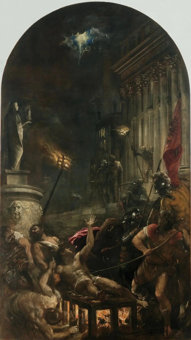 Pyhä Laurentiuksen marttyyri - Titian