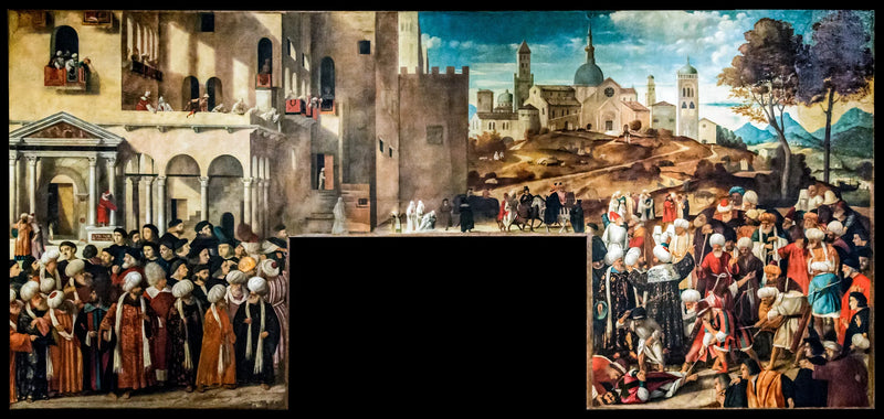 Pyhän Markuksen marttyyrius - Giovanni Bellini