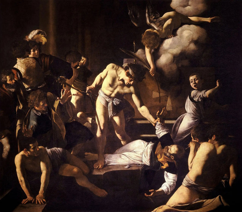 Pyhän Matteuksen marttyyri - Caravaggio