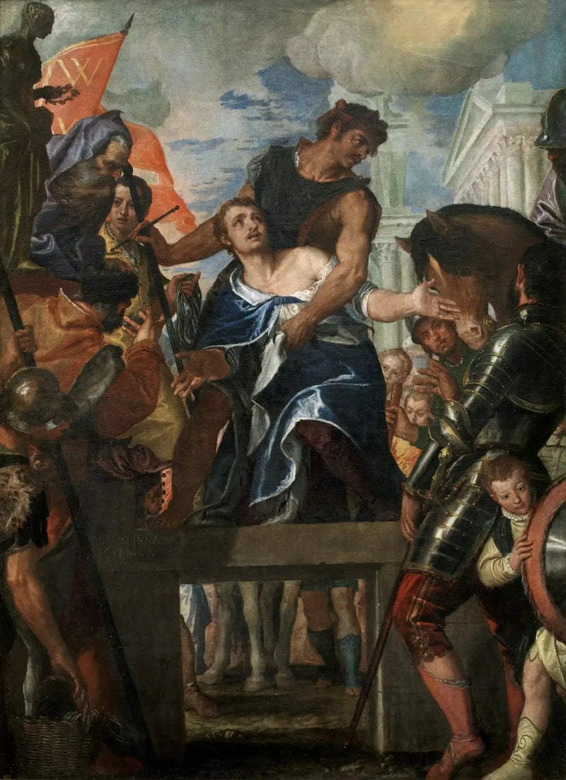 Pyhän Mennaksen marttyyrius - Paul Véronèse