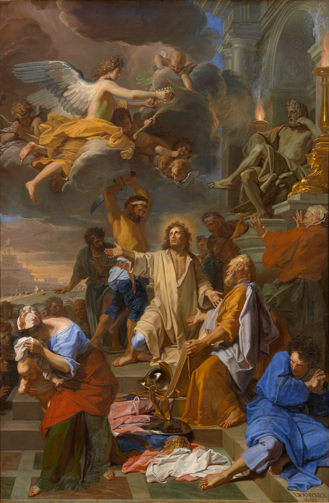 Pyhän Ovidiuksen marttyyri - Jean-Baptiste Jouvenet