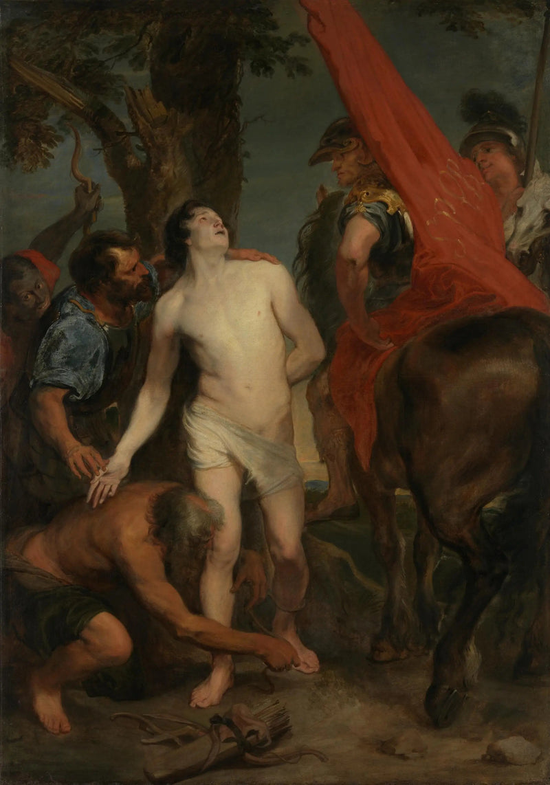 Pyhä Sebastianin marttyyri. - Antoine van Dyck