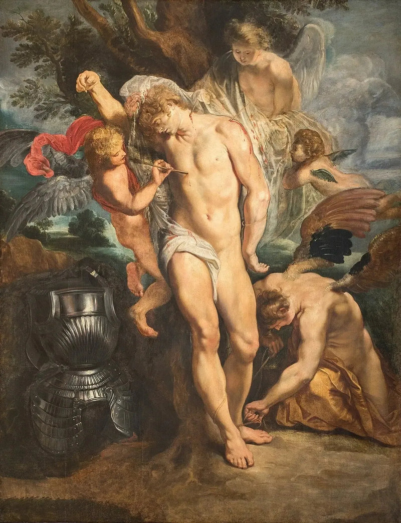 Pyhän Sebastianin marttyyri - Peter Paul Rubens